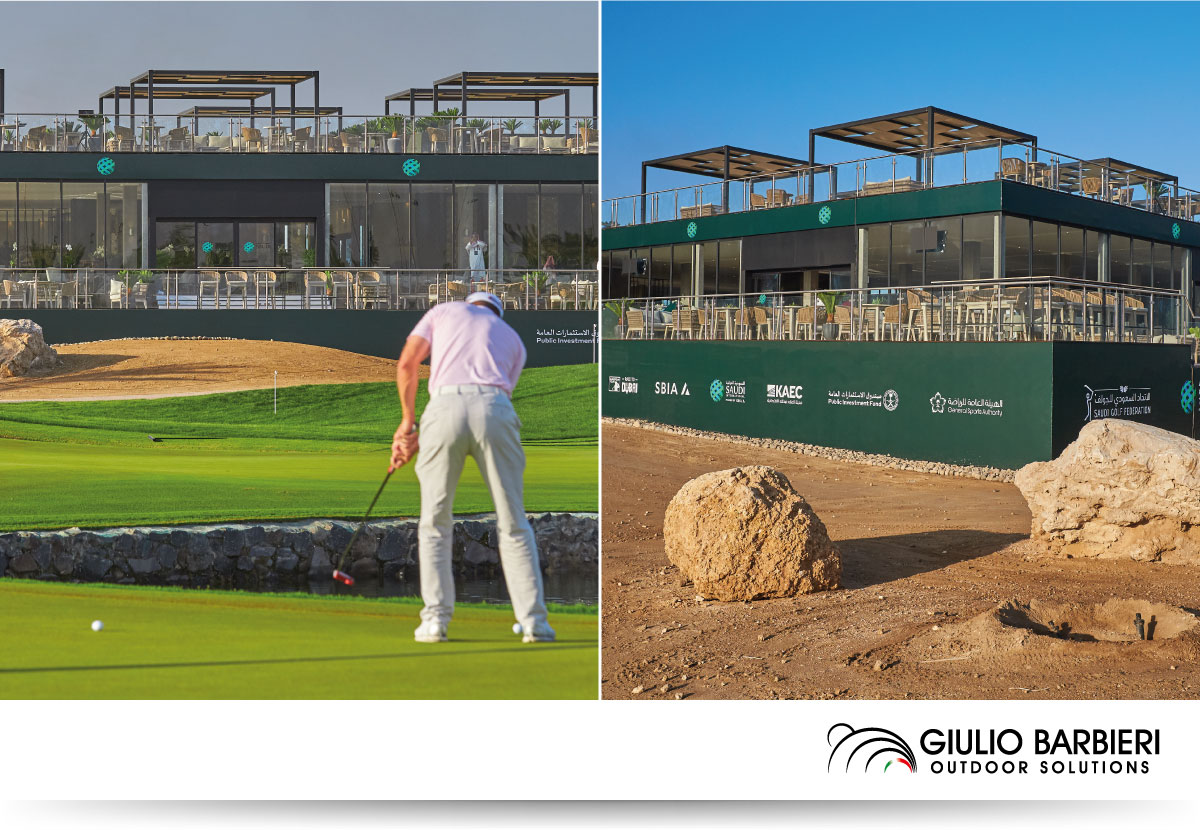 Freistehender Gartenlaube für "International Golf Cup" - Dubai