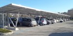 Solar-Carports im Krankenhaus von Ravenna installiert