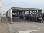 Mobile largerhalle für die italienische Luftwaffe