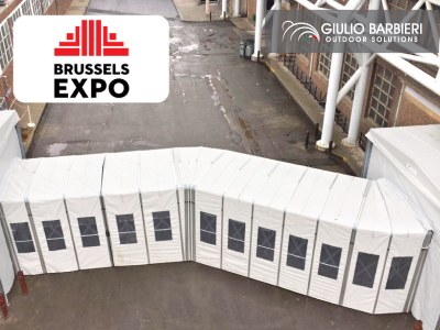 Verbindungstunnel für die Expo in Brüssel - Belgien