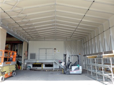 Temporary buildings vs. Retractable Tunnels: The Smart Choice for Efficient Logistics
