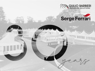 Giulio Barbieri S.r.l. and Serge Ferrari Group celebrate 30 years of collaboration