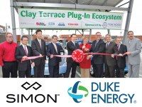 Indiana - Charging station for the giants Simon Property Group and Duke Energy