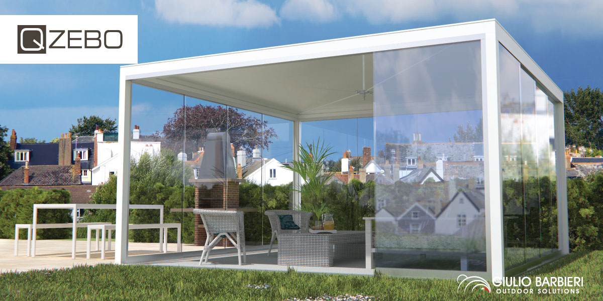 Qzebo: patio veranda for outdoor living