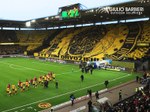I football tunnel Giulio Barbieri nello Stade de Suisse, uno degli stadi più ecologici d'Europa