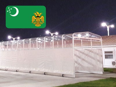 Un tunnel di collegamento per il presidente del Turkmenistan